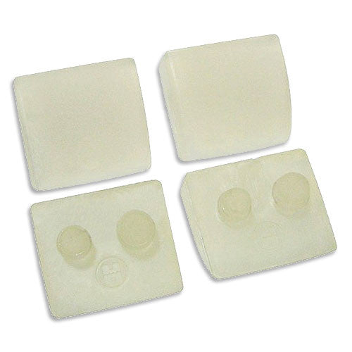 Set of 4 Shoes Clear (concrete) - Poolshop.com.au Set of 4 Shoes Clear (concrete) - Poolshop.com.au